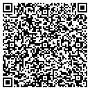 QR code with 3 C Mowing contacts