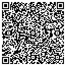 QR code with B B D Mowing contacts