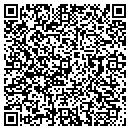 QR code with B & J Cattle contacts