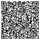 QR code with C & C Cattle contacts