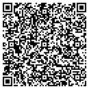 QR code with B And B Livestock contacts