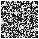QR code with T & J Greenhouses contacts