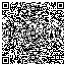 QR code with K Cleaners & Tailoring contacts