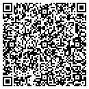 QR code with P R Running contacts