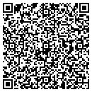 QR code with B & D Lilies contacts