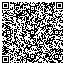 QR code with K Pasta contacts