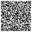 QR code with H & T Tailor contacts