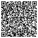 QR code with J & H Tailor contacts