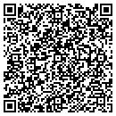 QR code with B & R Uniforms contacts