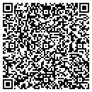 QR code with K & V Dance Studio Inc contacts