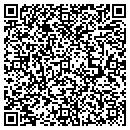 QR code with B & W Farming contacts