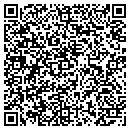 QR code with B & K Bicycle CO contacts