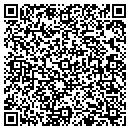 QR code with B Abstract contacts