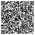 QR code with B & L Fence Inc contacts