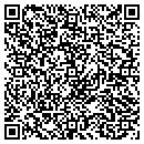 QR code with H & E Machine Shop contacts