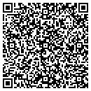 QR code with H & H Golf Carts contacts