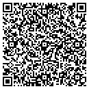 QR code with B & M Detail Shop contacts