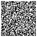 QR code with K & K Guns contacts