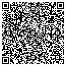 QR code with H & W Guns Inc contacts