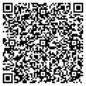 QR code with B C S contacts
