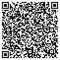 QR code with P & J Arms contacts