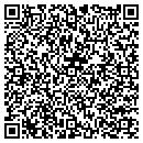 QR code with B & M Towing contacts