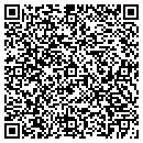 QR code with P W Distributing Inc contacts