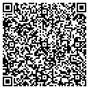 QR code with H H B Guns contacts