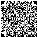 QR code with E & T Lounge contacts