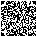 QR code with B B & T contacts