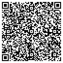 QR code with B & E Auto Detailing contacts