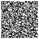 QR code with B & B Tavern contacts