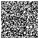 QR code with H E R Promotions contacts