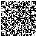 QR code with P & T contacts