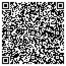 QR code with E & B Sporting Goods CO contacts