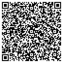 QR code with H & C Car Wash contacts