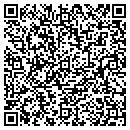 QR code with P M Delorme contacts