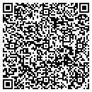 QR code with H & F Service Co contacts