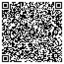 QR code with B & F4-Wheel Center contacts