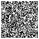 QR code with P R Service Inc contacts