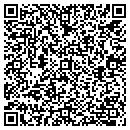 QR code with B Bonser contacts