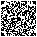 QR code with B & R Cycles contacts