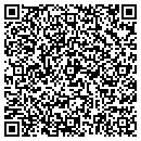 QR code with V & B Contracting contacts