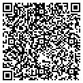 QR code with J & T contacts