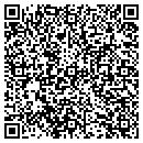 QR code with T W Custom contacts