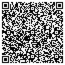 QR code with P I Lounge contacts