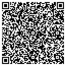 QR code with E Custom Designs contacts
