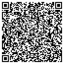QR code with C & B Pizza contacts