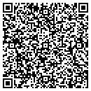 QR code with P R's Place contacts