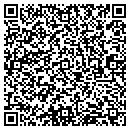 QR code with H G F Corp contacts